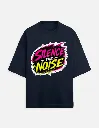 Men Oversized Classic Navy Blue Tee
