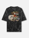 Men Oversized Classic Black Tee
