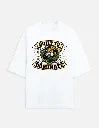 Men Oversize Classic White Tee
